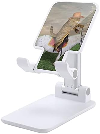 סוס חתולים מצחיק סוס מצחיק מחזיק טלפון סלולרי שולחני מתקפל אביזרי שולחן מתכווננים ניידים