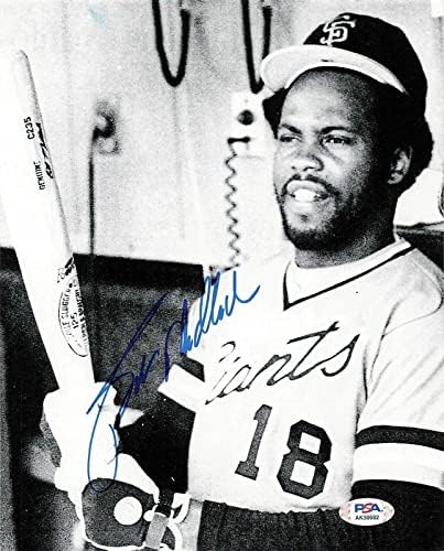 ביל Madloce חתם על 8x10 Photo PSA/DNA San Francisco Giants חתימה - תמונות MLB עם חתימה