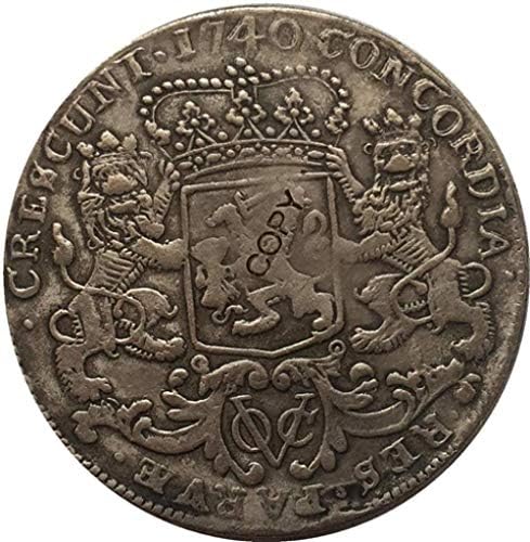 מטבע אתגר 1740 עותק מטבעות של הולנד לקולקציית מטבעות עיצוב משרדים בחדר הבית