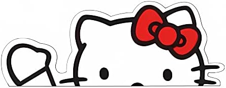 Fikouyz-Hello Kitty, מדבקת מכוניות חמודה מדבקה מדבקות ויניל למכוניות/מחשבים ניידים