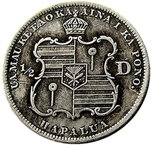 מטבע זיכרון אמריקאי חצי דולר 1883 עותק זר מצופה כסף