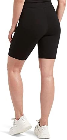גוון נשים גבוהה מותן ההאפלה כותנה אופני מכנסיים קצרים