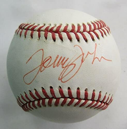 טומי ג'ון חתם על חתימה אוטומטית רולינגס בייסבול B91 - כדורי חתימה