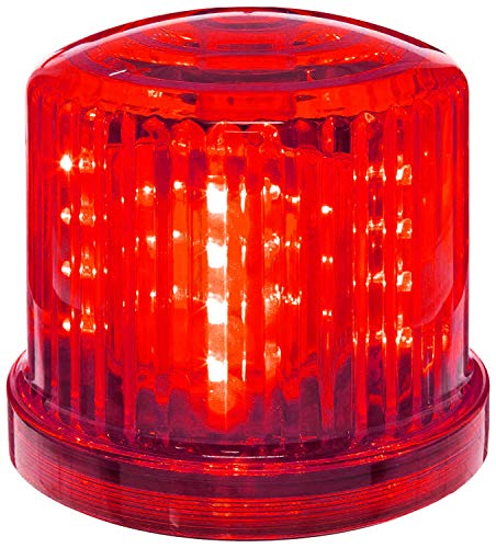 מוצרי Fortune PL-300RJ-24 Ultra-Bright Led Beacon Standard, גובה 5 קוטר x 5, אדום