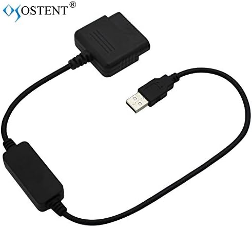 OSTENT PS2 ל- PS3 Controller Controller Converter מתאם כבלים למשחק קונסולה של Sony PS3