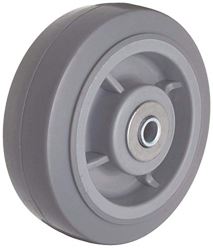 גלגלים של RWM RPB-0621-08 6 x 2 גלגל TPR ביצועים עם מיסב כדור עבור ציר 1/2 , 525 פאונד קיבולת
