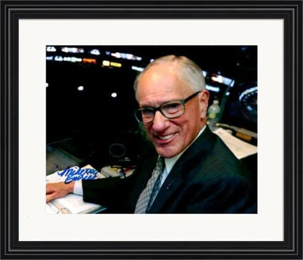 מייק אמריק דוק חתימה 8x10 תמונה SC2 Matted & Framed - תמונות NHL עם חתימה