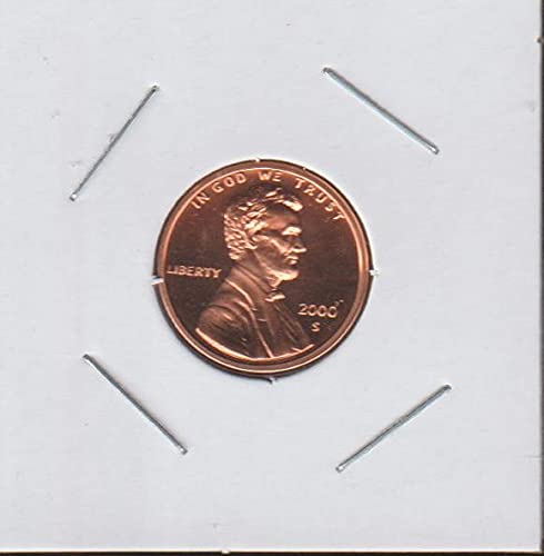 2000 S Lincoln Memorial Penny Penny Gem Proot Mint Mint