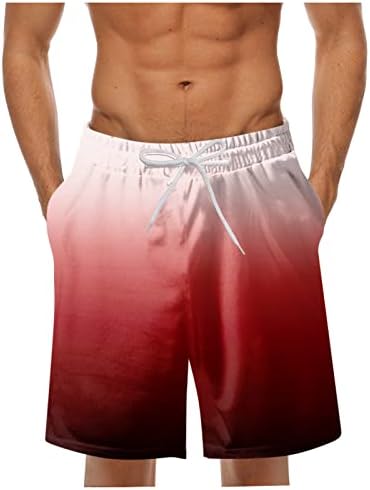 בגדי ים של גזעי שחייה בגדי ים שיפוע מכנסיים קצרים של לוח יבש מהיר בגדי ים גלישה רופפים לגברים מכנסי חוף קיץ
