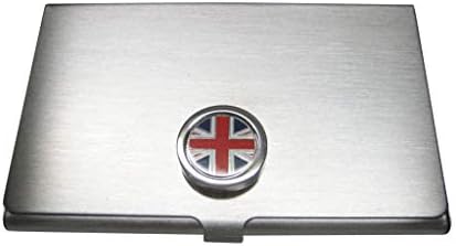 קיולה עיצובים עבה גובל מעגלי בריטניה איחוד ג ' ק בריטניה כרטיס ביקור מחזיק